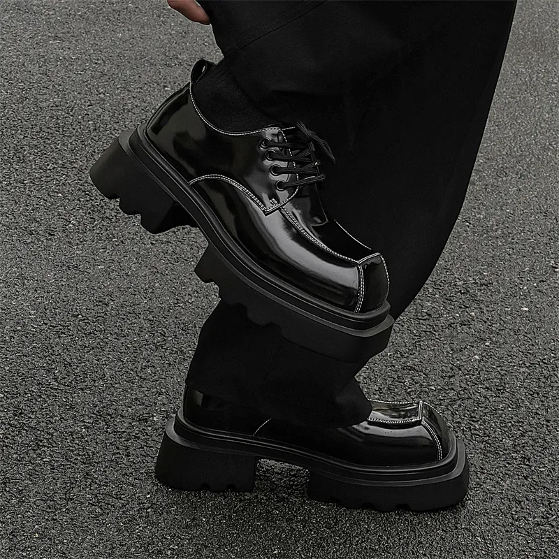 Chi Wolf Casual Shoes Men's Black-5