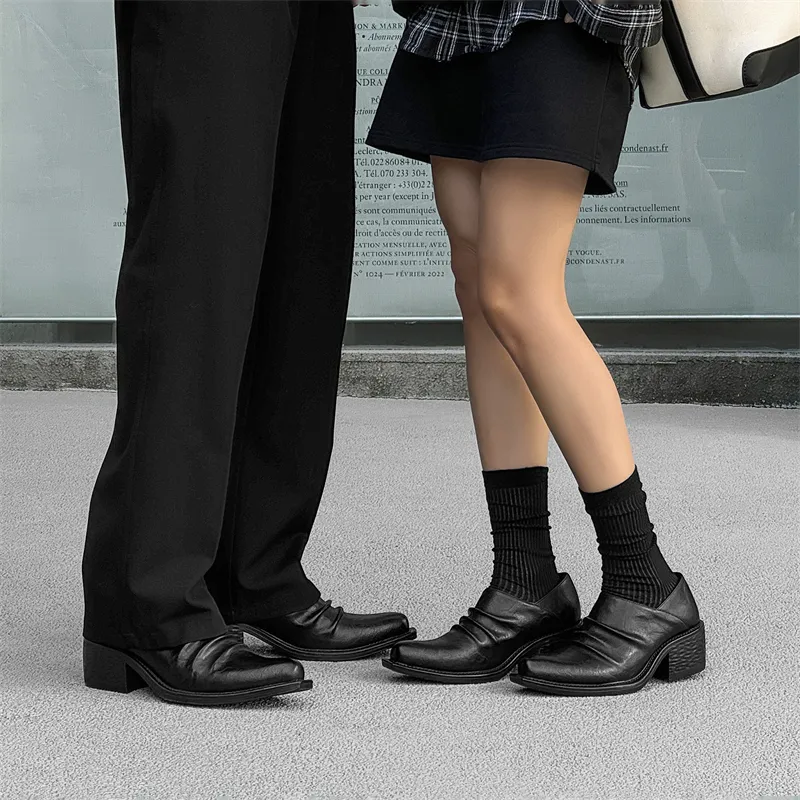 Chi Wolf Low-Top Casual Shoes Unisex Black-2