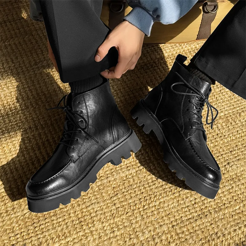Chi Wolf Short Martin Boot Men's-10