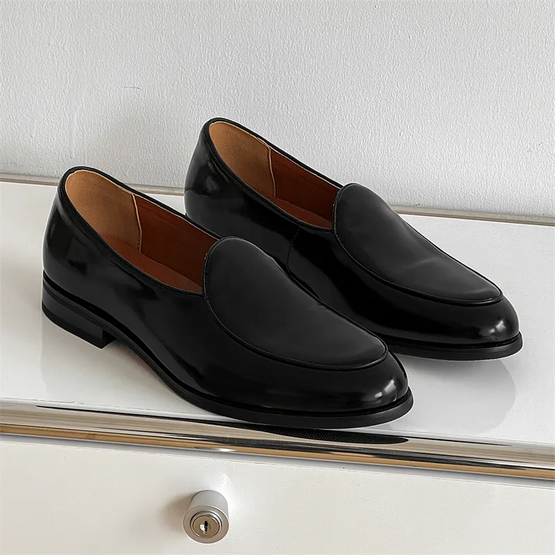 Chi Wolf Loafers Men Black/Brown/Gold/Purple-3