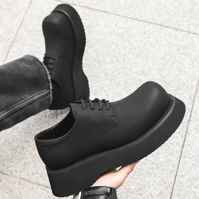 Chi Wolf Casual Shoes Men's Black-12
