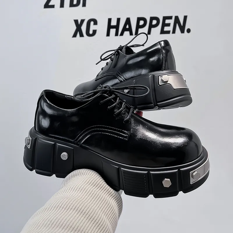 Chi Wolf Casual Shoes Men's Black-5