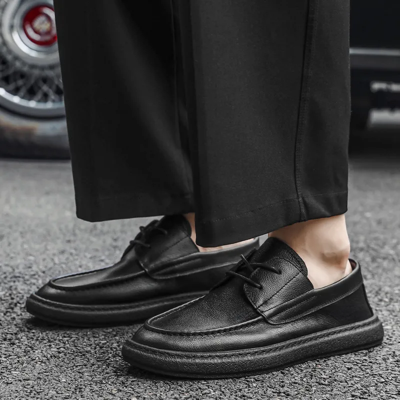 Chi Wolf Casual Shoes Men's Black-2
