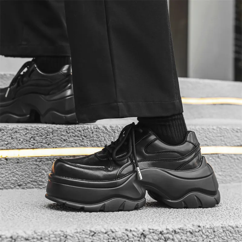 Chi Wolf Casual Shoes Men's Black-7