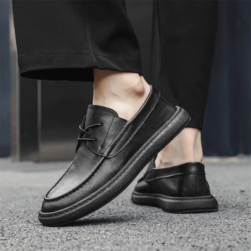 Chi Wolf Casual Shoes Men's Black-5