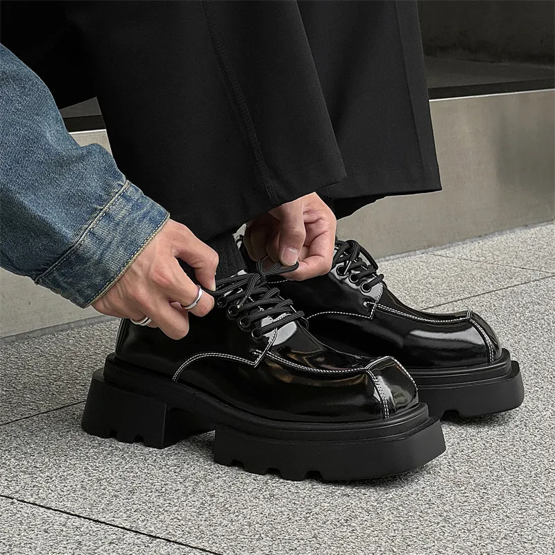 Chi Wolf Casual Shoes Men's Black-3