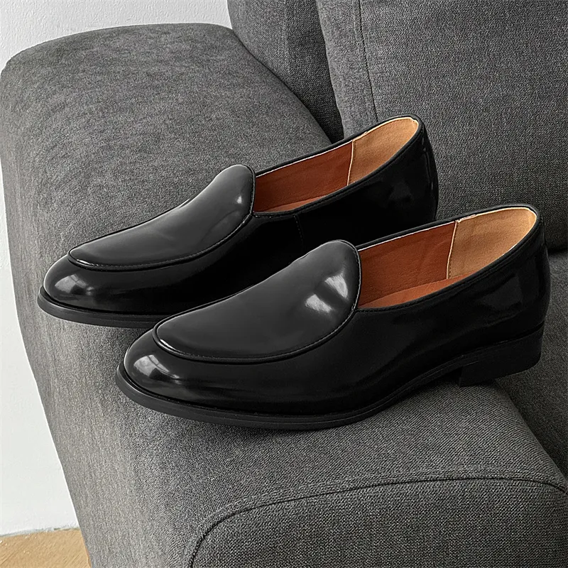 Chi Wolf Loafers Men Black/Brown/Gold/Purple-2