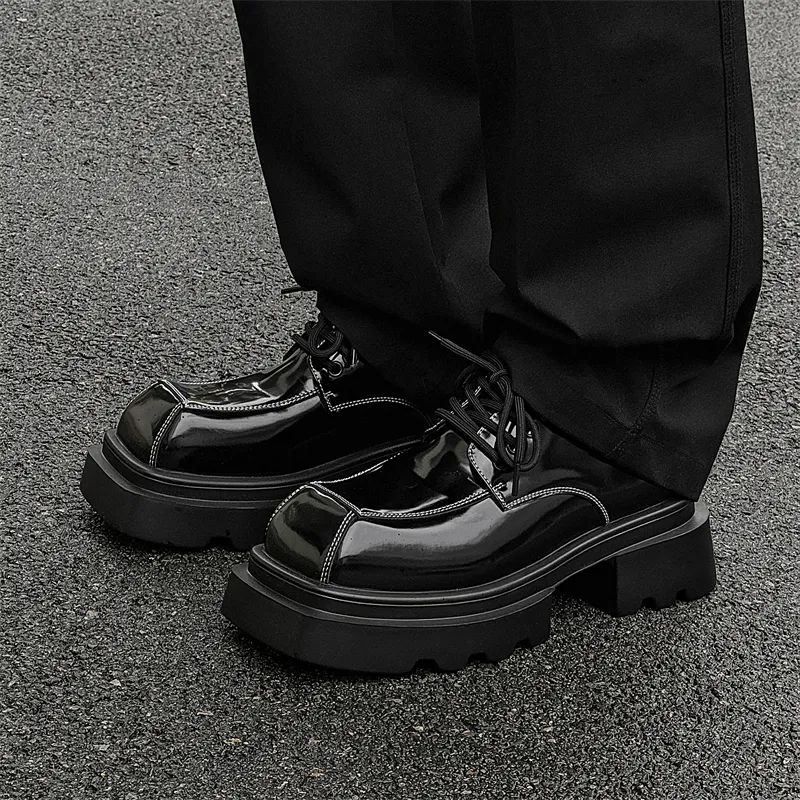 Chi Wolf Casual Shoes Men's Black-6