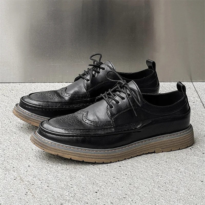 Chi Wolf Casual Shoes Men's Black-3