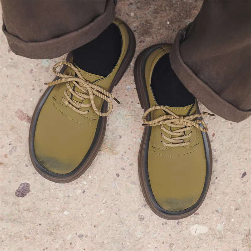 Chi Wolf Men's Casual Shoes Men Low Top Black/Yellow/Green/White-18
