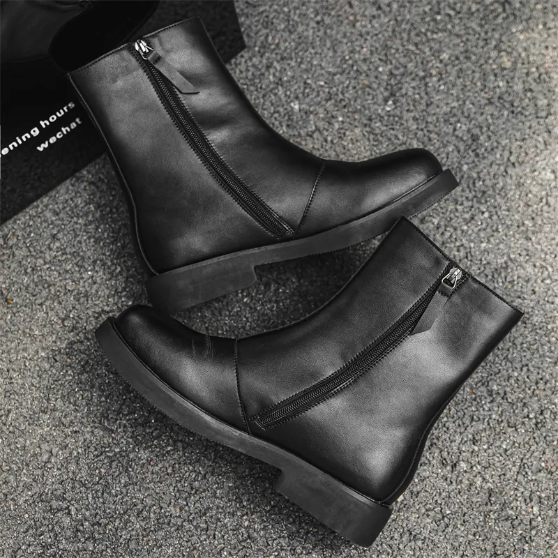 Chi Wolf Ankle Boots Men-20