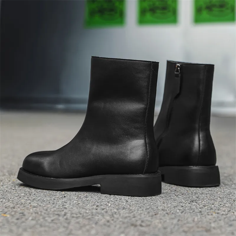 Chi Wolf Ankle Boots Men-19