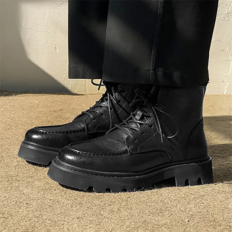Chi Wolf Short Martin Boot Men's-12