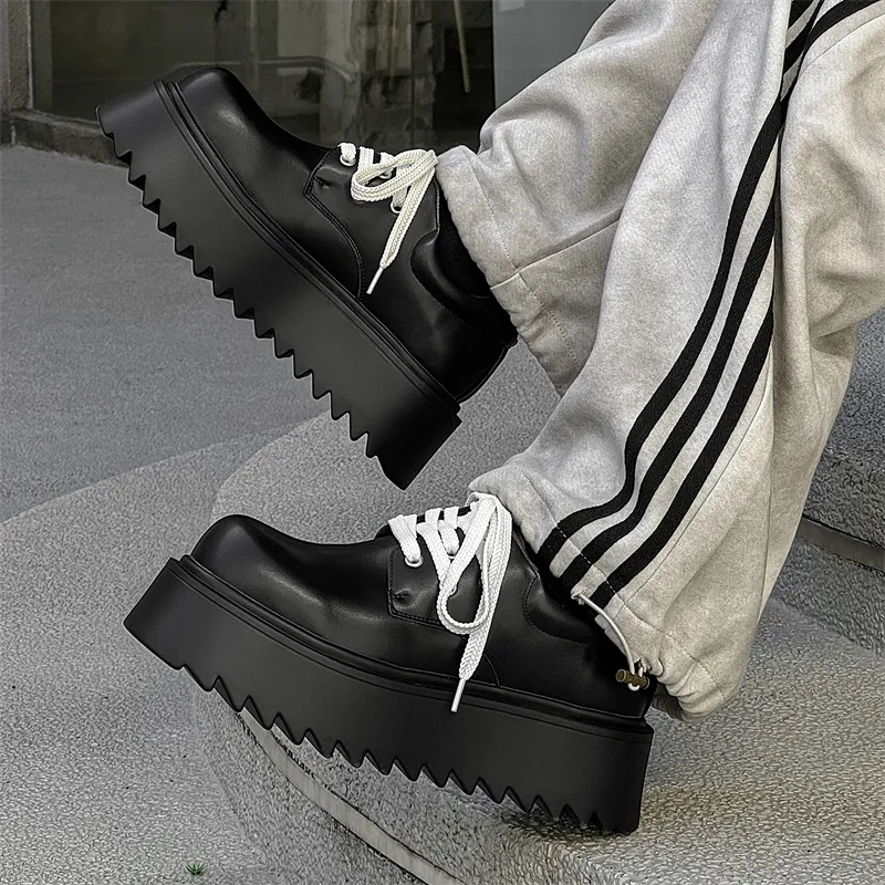 Chi Wolf Slip Resistant Low Top Casual Shoes Men's Black-1