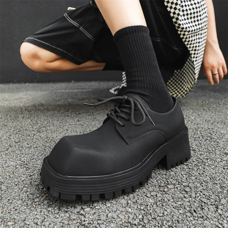 Chi Wolf Casual Shoes Men's Frosted Black-6