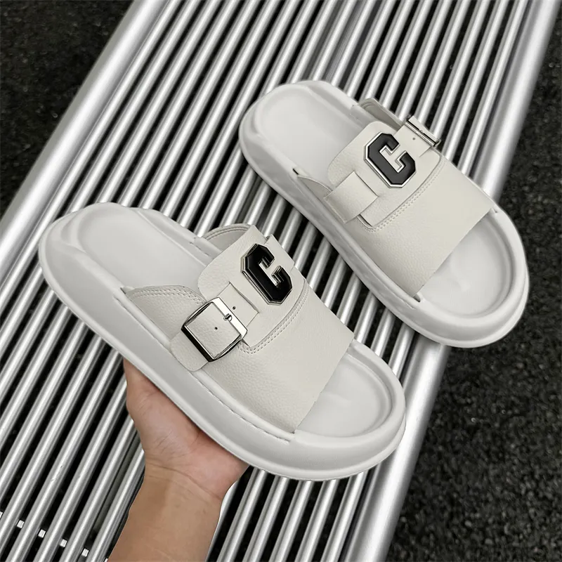 Chi Wolf Slip Resistant Slide Slippers Men's-13