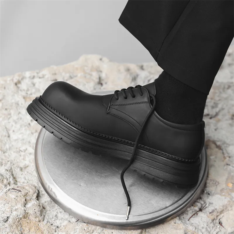 Chi Wolf Casual Shoes Men's Black-3