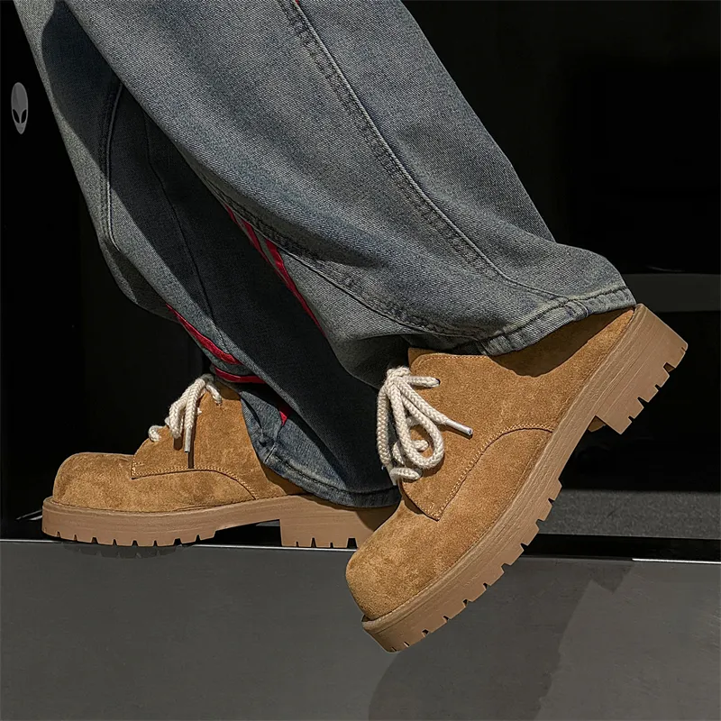 Chi Wolf Casual Shoes Men's Apricot-6