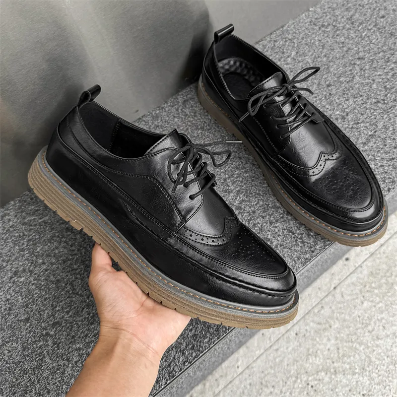 Chi Wolf Casual Shoes Men's Black-4