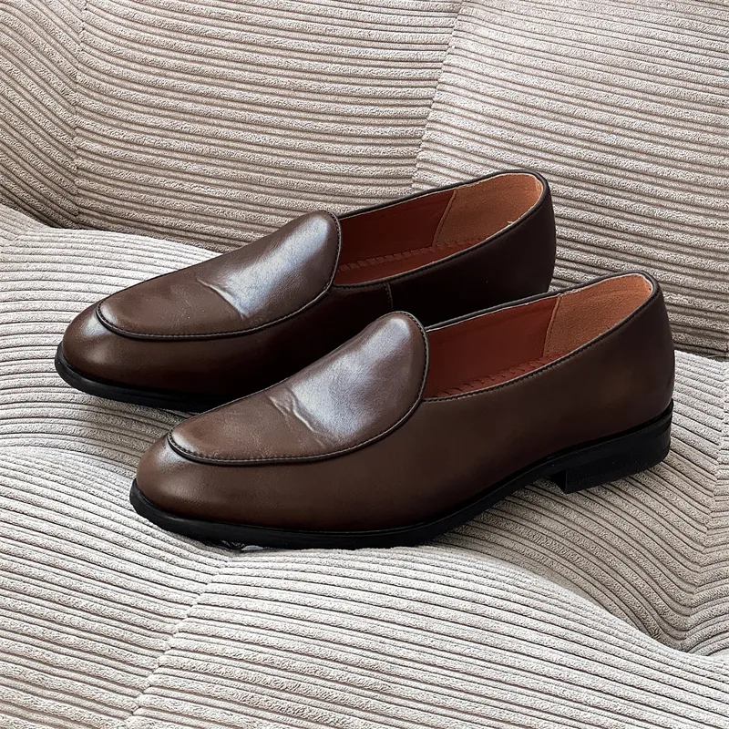 Chi Wolf Loafers Men Black/Brown/Gold/Purple-13