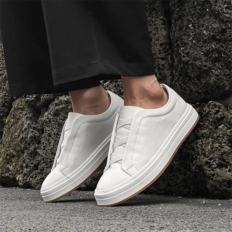 Chi Wolf Casual Shoes Men's White-5