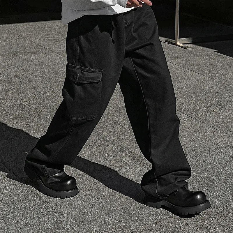 Chi Wolf Height Increasing Low Top Casual Shoes Men's Black-5