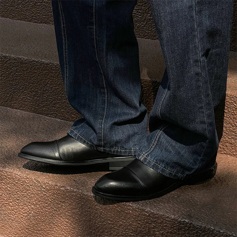 Chi Wolf Short Chelsea Boots Men's-3