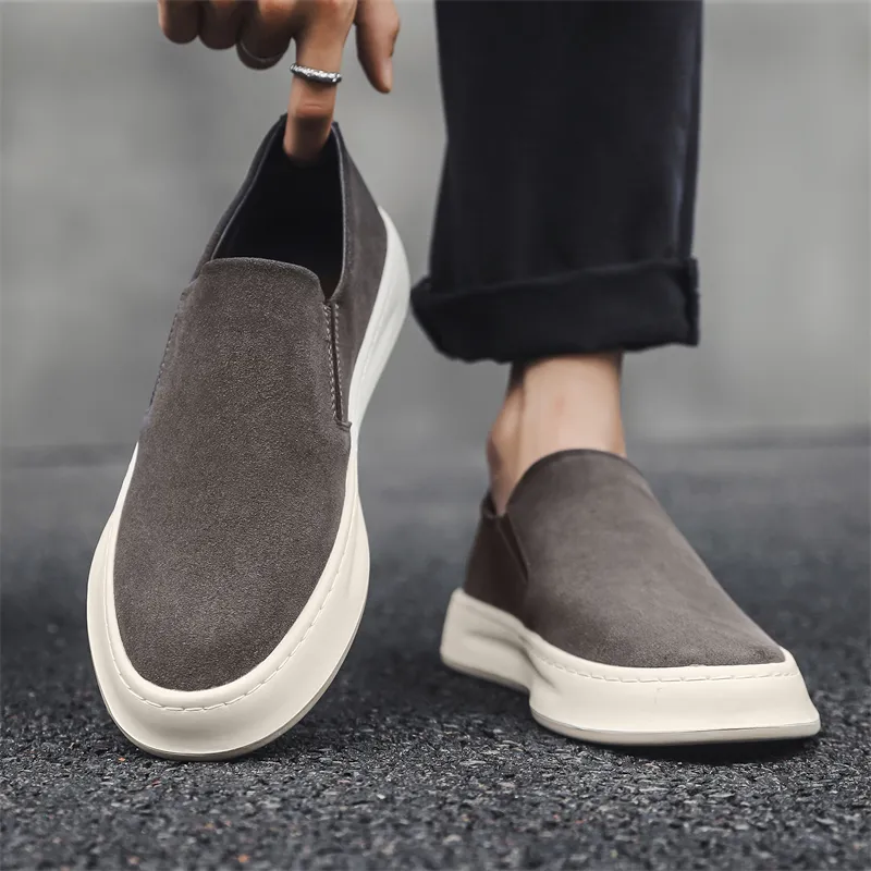 Chi Wolf Men's Casual Shoes Men Low Top Gray/Apricot-9