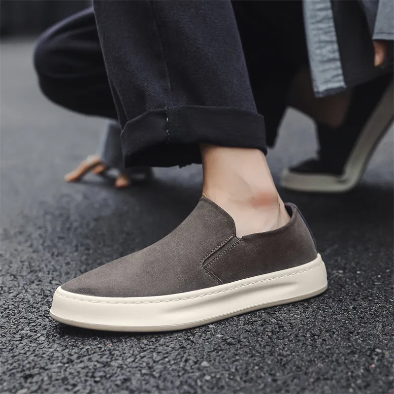 Chi Wolf Men's Casual Shoes Men Low Top Gray/Apricot-11