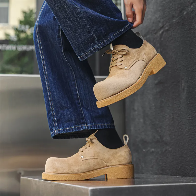 Chi Wolf Casual Shoes Men's Yellow-4