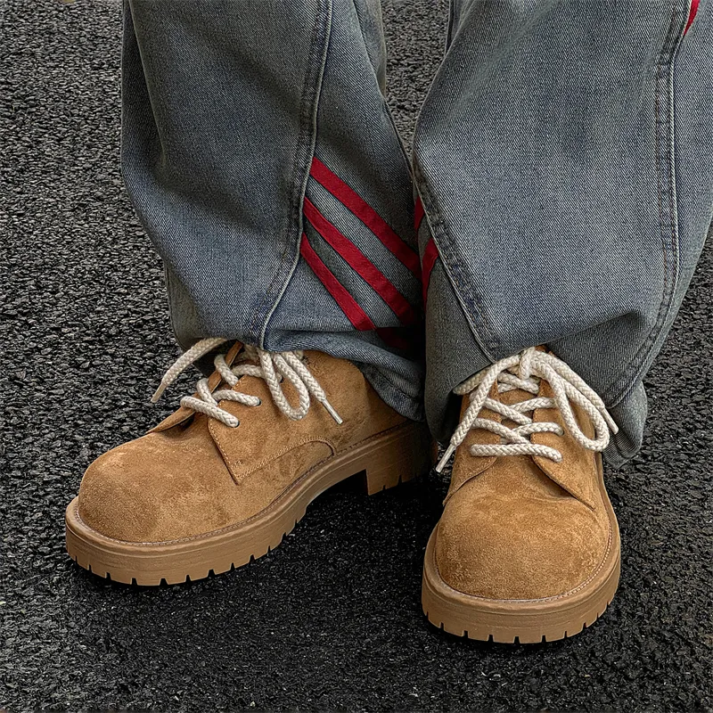 Chi Wolf Casual Shoes Men's Apricot-2