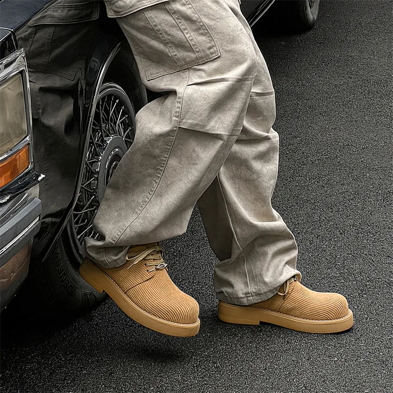 Chi Wolf Casual Shoes Men's Apricot-4
