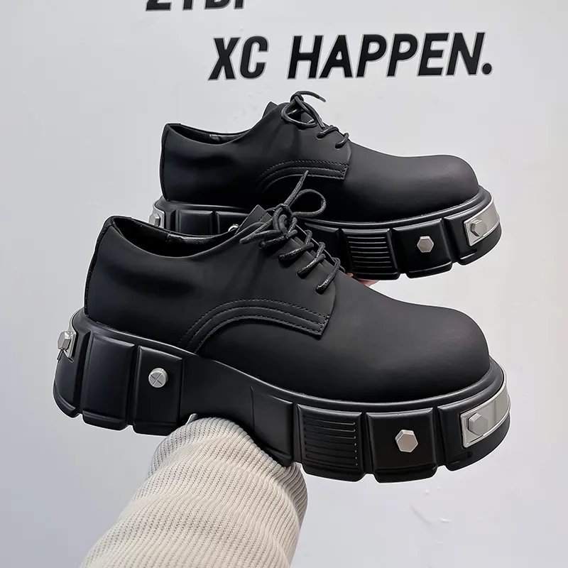 Chi Wolf Casual Shoes Men's Black-12