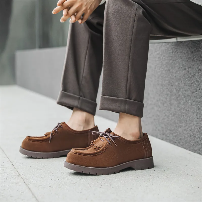 Chi Wolf Casual Shoes Men's Brown-5