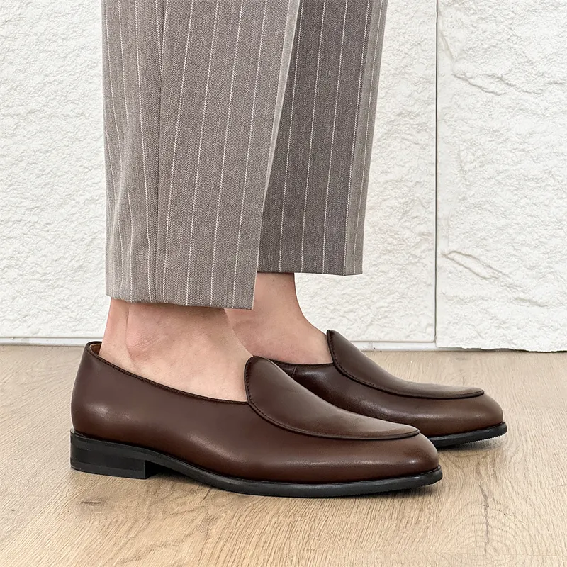 Chi Wolf Loafers Men Black/Brown/Gold/Purple-11