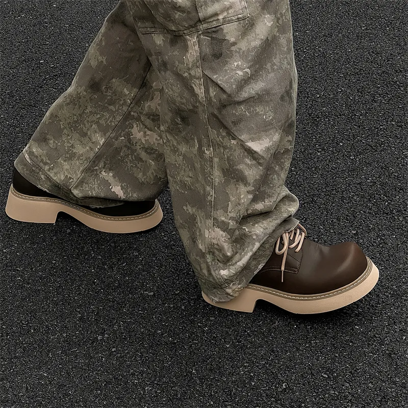Chi Wolf Casual Shoes Men's Brown-2