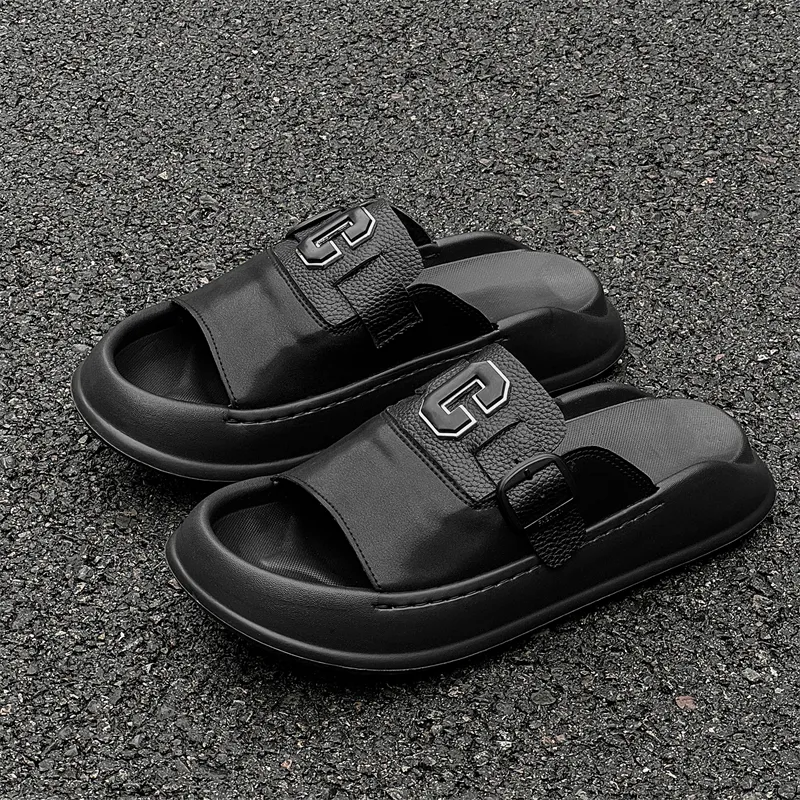 Chi Wolf Slip Resistant Slide Slippers Men's-2