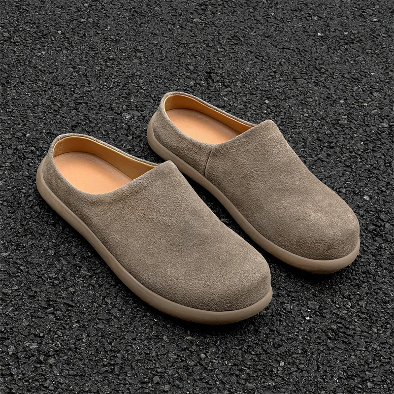 Chi Wolf Rubber Sole Closed Toe Slippers Unisex White-31