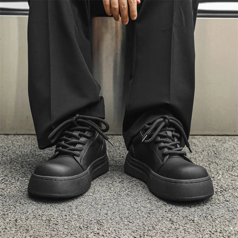 Chi Wolf Low Top Skateboard Shoes Men's-3