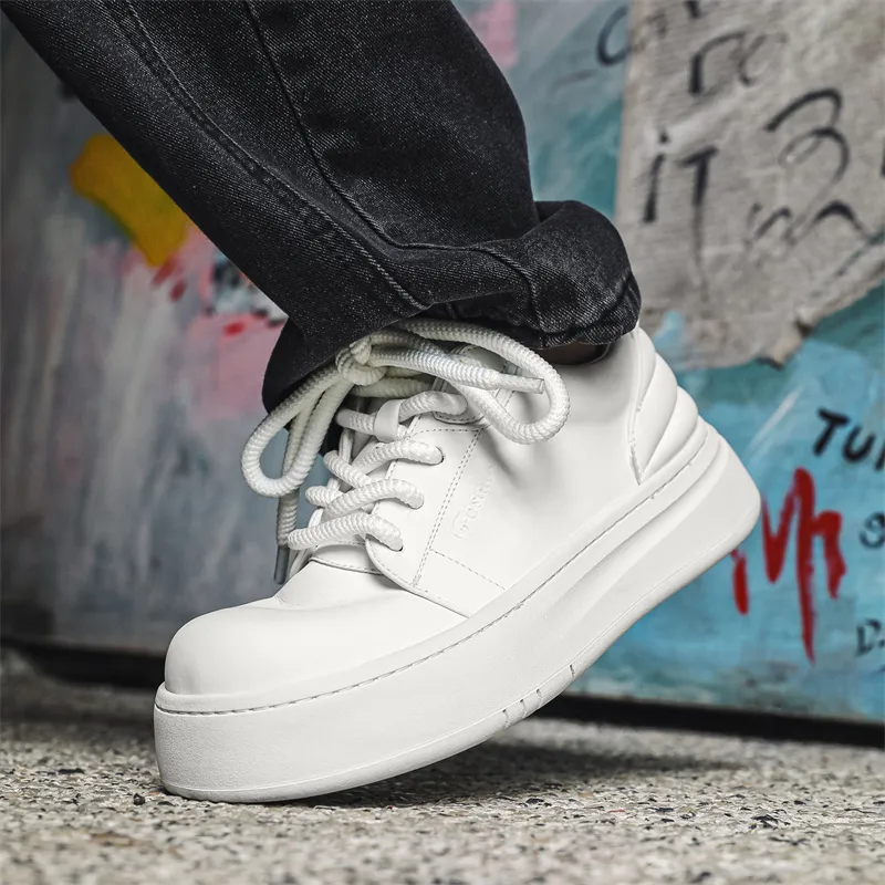 Chi Wolf Low Top Skateboard Shoes Men's-12
