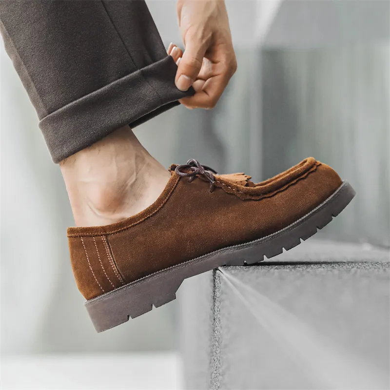 Chi Wolf Casual Shoes Men's Brown-4