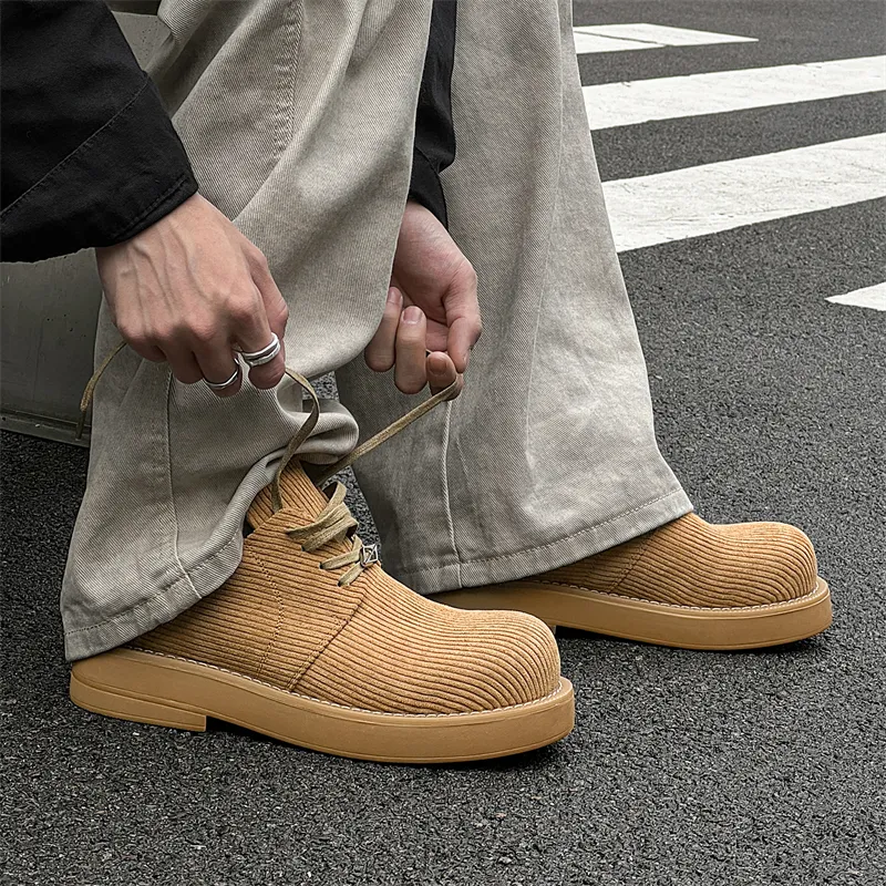Chi Wolf Casual Shoes Men's Apricot-3