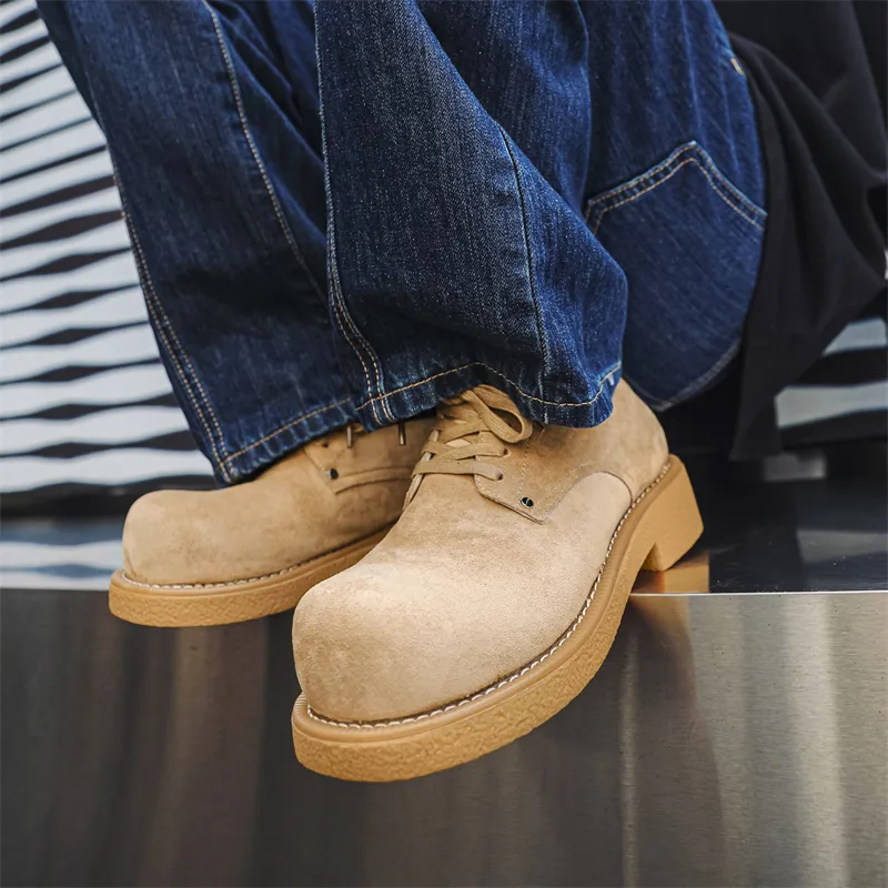 Chi Wolf Casual Shoes Men's Yellow-6