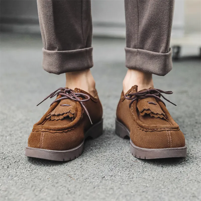 Chi Wolf Casual Shoes Men's Brown-2