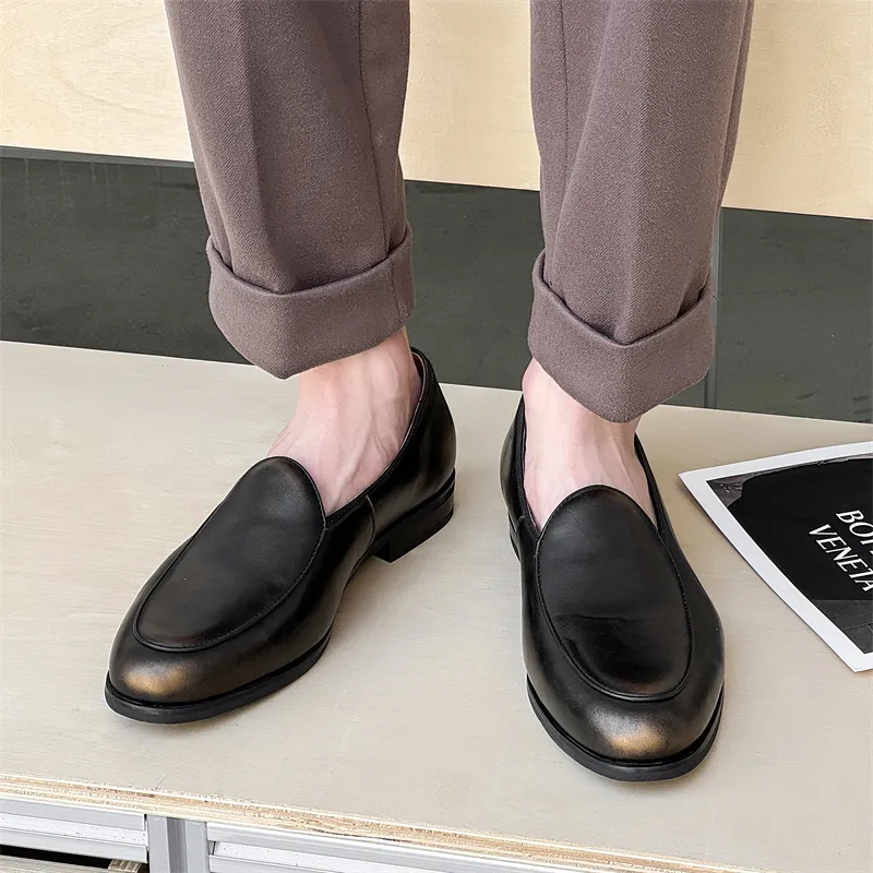 Chi Wolf Loafers Men Black/Brown/Gold/Purple-18