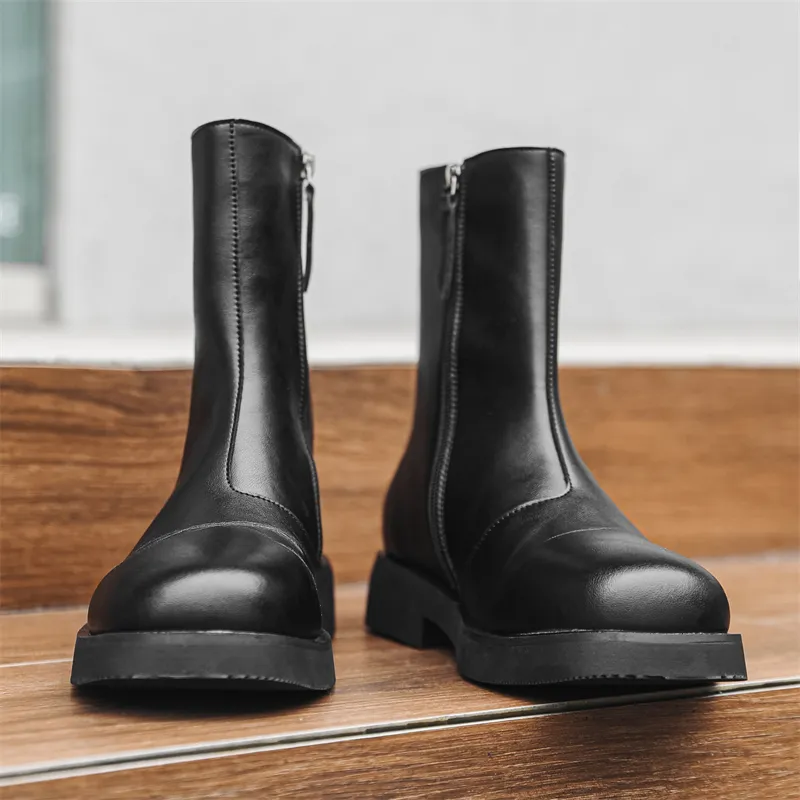 Chi Wolf Ankle Boots Men-17