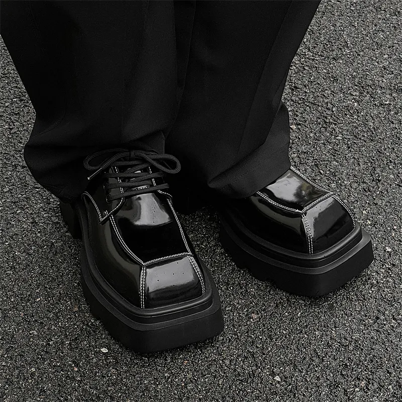 Chi Wolf Casual Shoes Men's Black-4