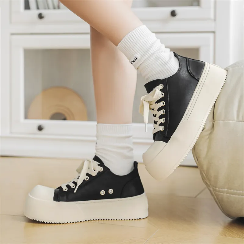 SHUXIAOBEI Casual Essential Couple Shoes Skateboard Shoes Unisex-14