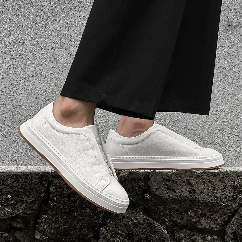 Chi Wolf Casual Shoes Men's White-4