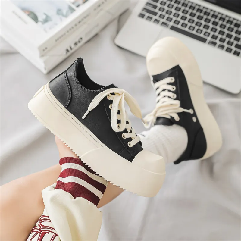 SHUXIAOBEI Casual Essential Couple Shoes Skateboard Shoes Unisex-21